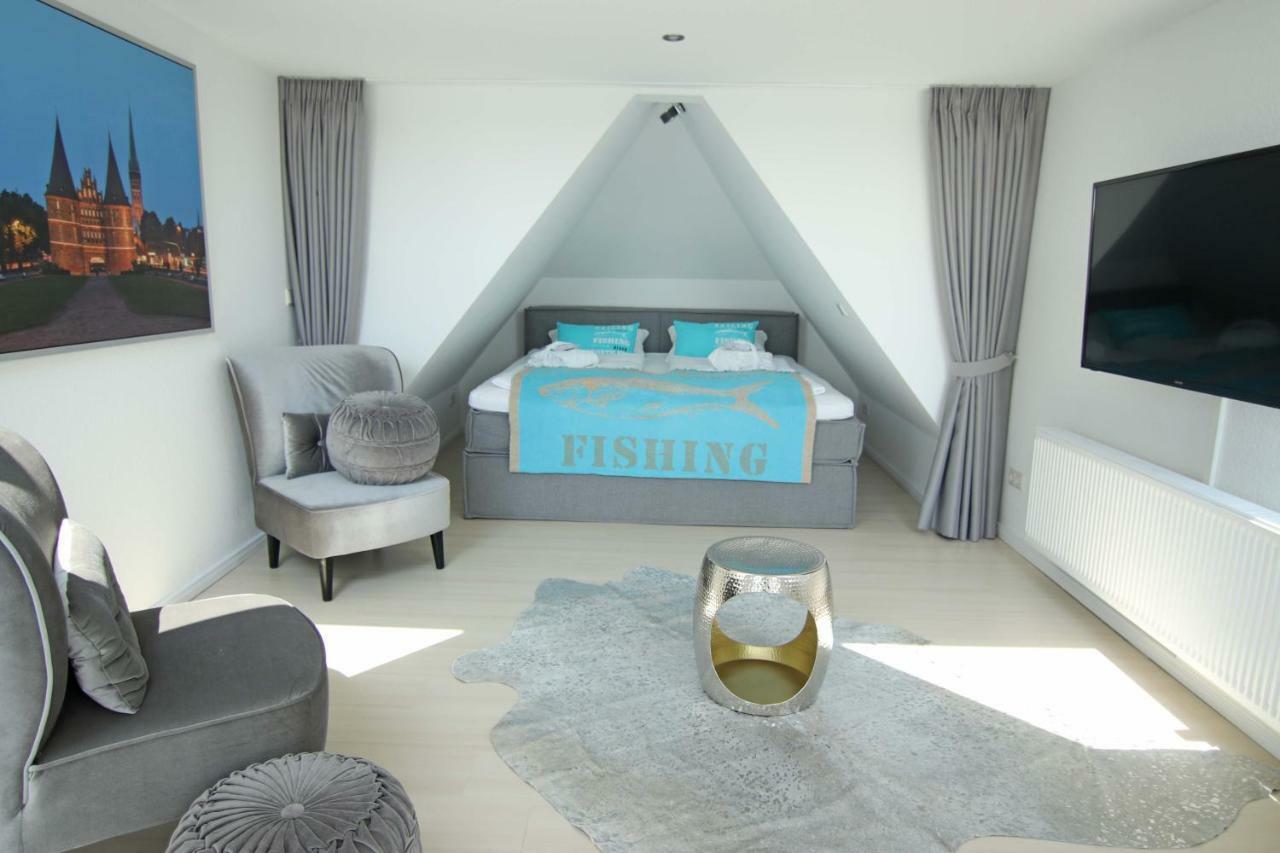 شقة Wellenrausch Living "Sonnendeck" لوبيك المظهر الخارجي الصورة
